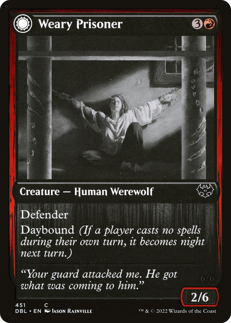 Weary Prisoner (451) - Innistrad: Double Feature