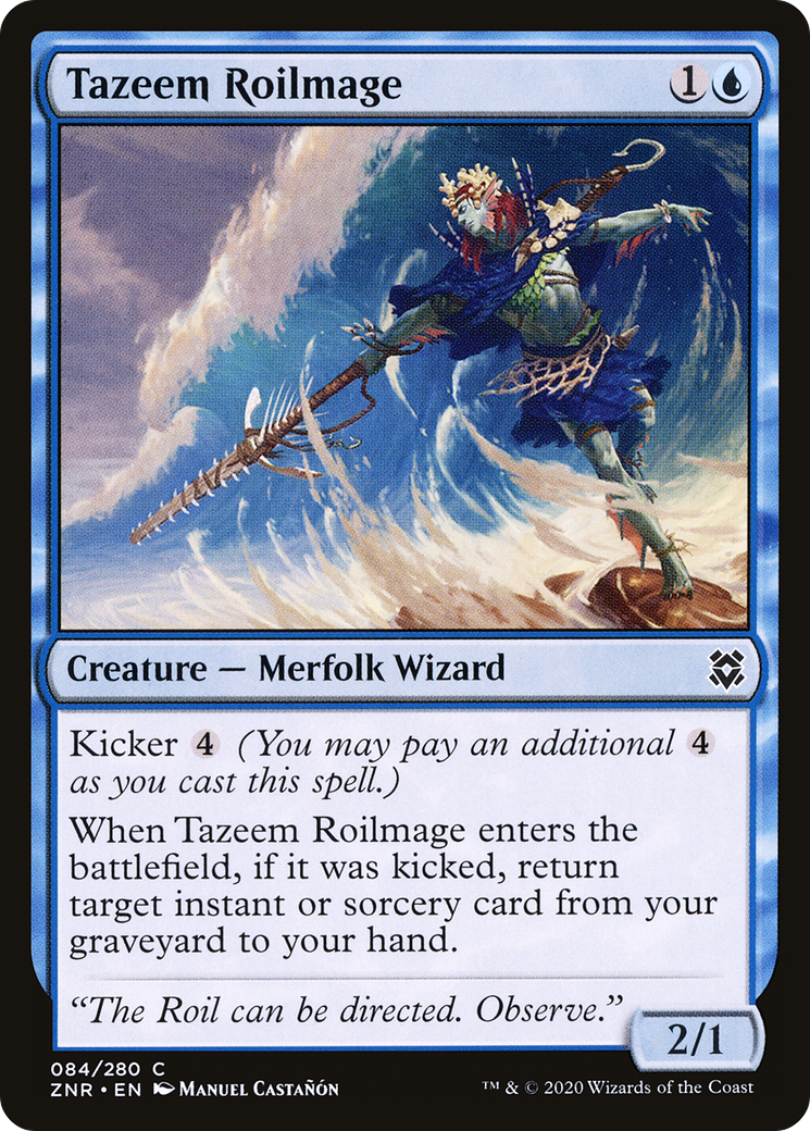 Tazeem Roilmage (084) Foil - Zendikar Rising