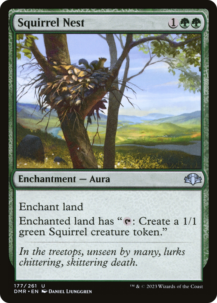 Squirrel Nest (177) Foil - Dominaria Remastered
