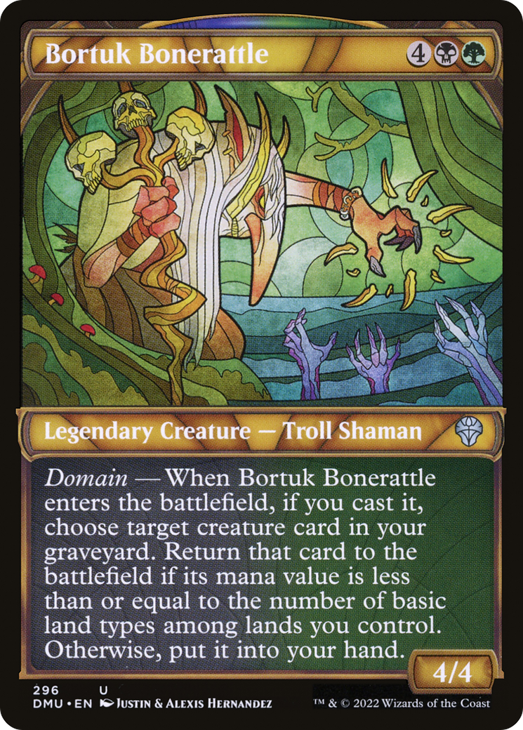 Bortuk Bonerattle (Showcase) (296) - Dominaria United