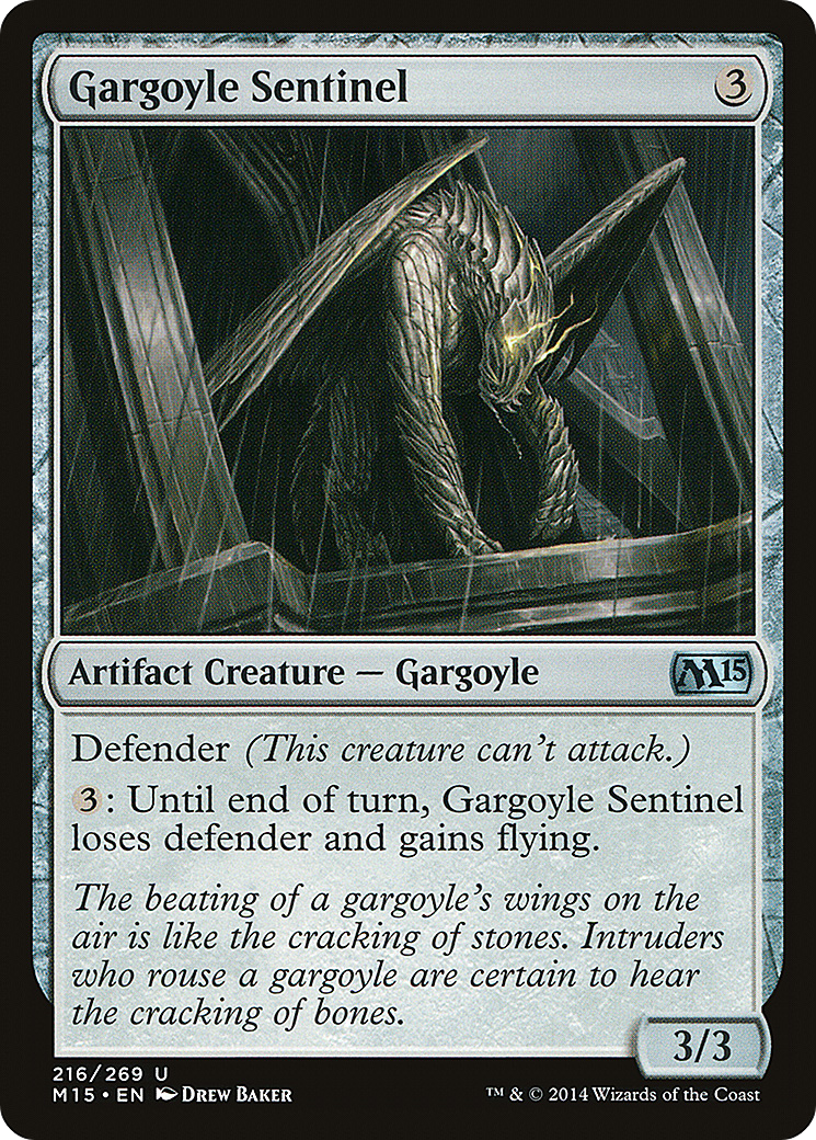 Gargoyle Sentinel (216) - Magic 2015