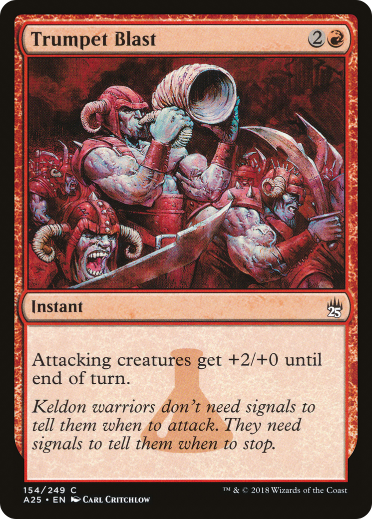 Trumpet Blast (154) Foil - Masters 25