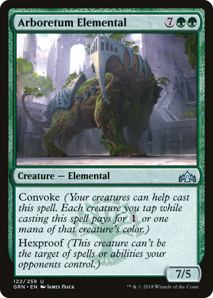 Arboretum Elemental (122) - Guilds of Ravnica