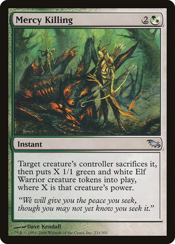 Mercy Killing (231) Foil - Shadowmoor