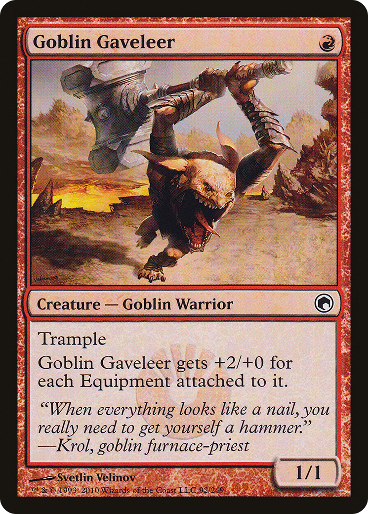 Goblin Gaveleer (092) - Scars of Mirrodin