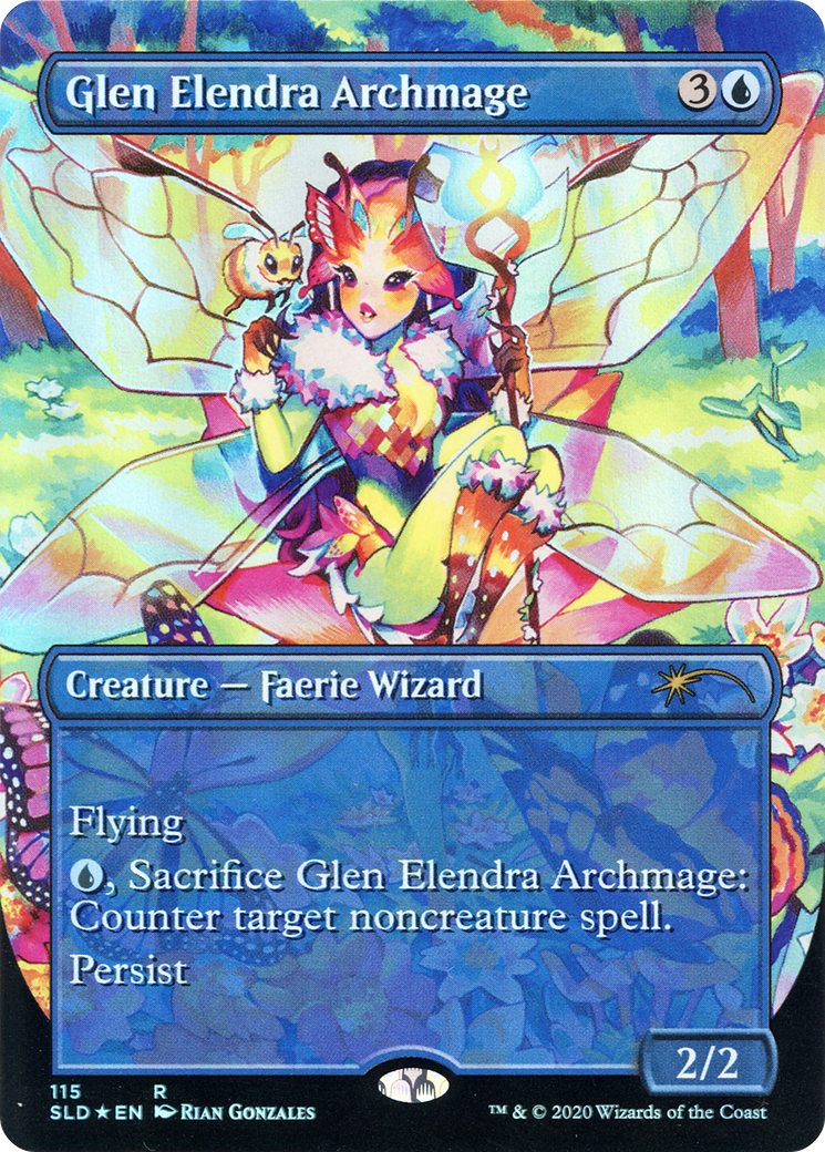 Glen Elendra Archmage (115) Foil - Secret Lair Drop