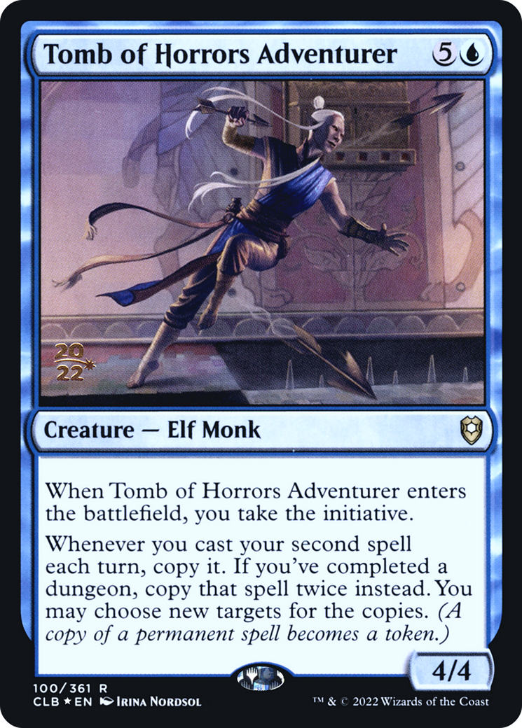 Tomb of Horrors Adventurer (100) Foil - Battle for Baldur's Gate Promos