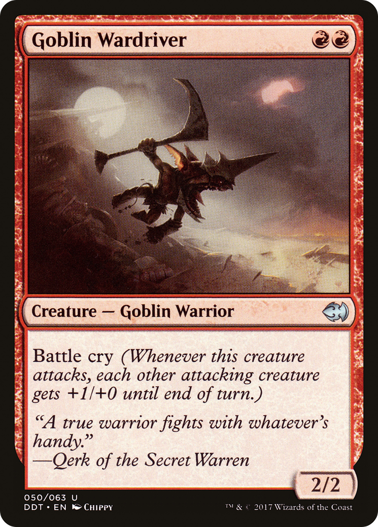 Goblin Wardriver (050) - Duel Decks: Merfolk vs. Goblins
