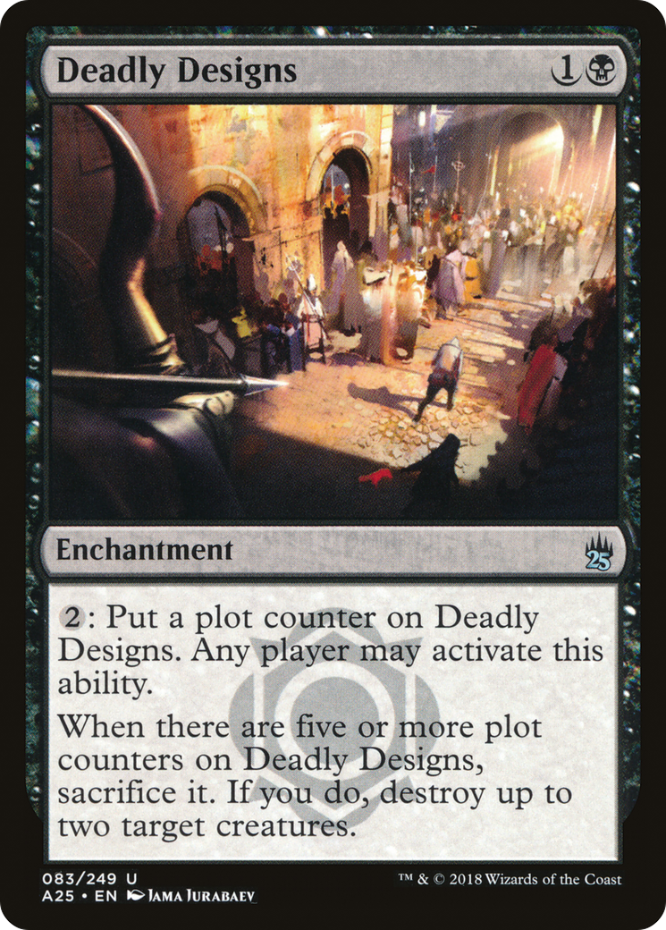 Deadly Designs (083) Foil - Masters 25