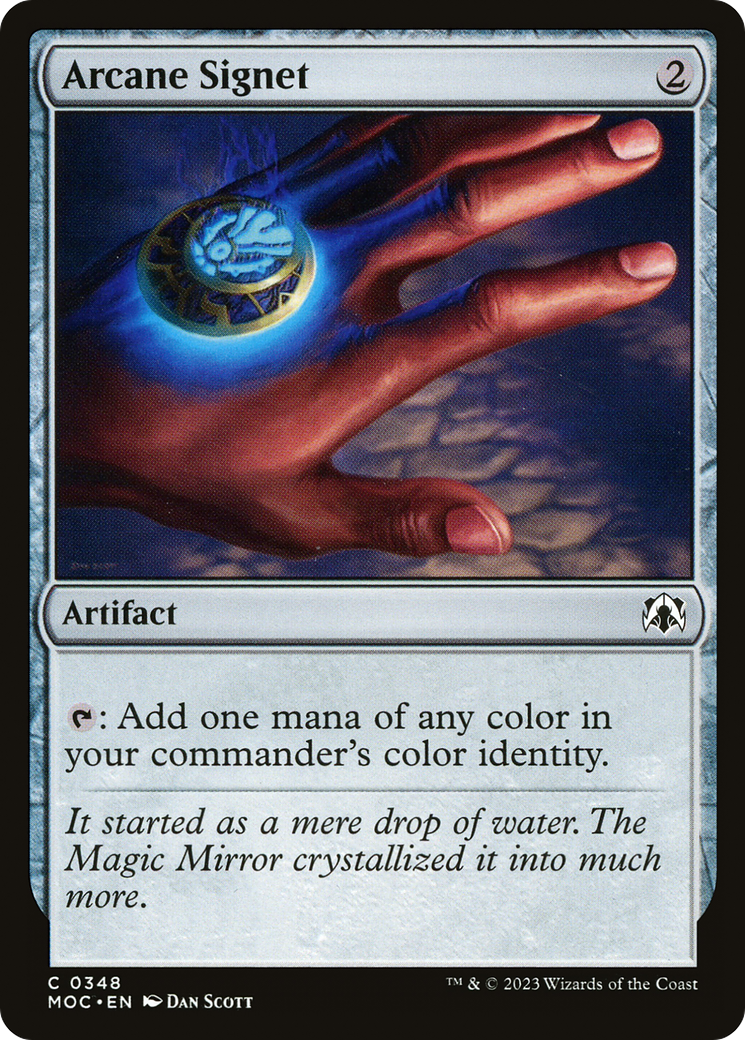 Arcane Signet (348) - March of the Machine Commander