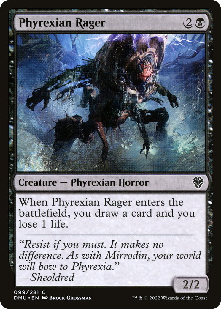Phyrexian Rager (099) - Dominaria United