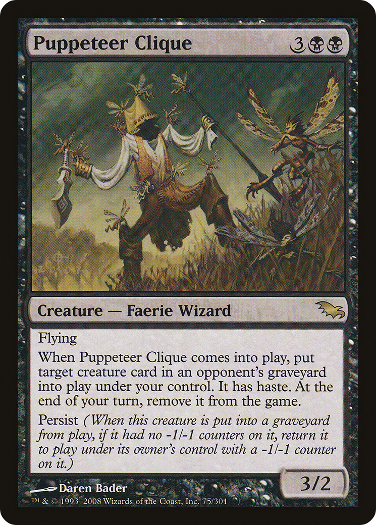 Puppeteer Clique (075) Foil - Shadowmoor