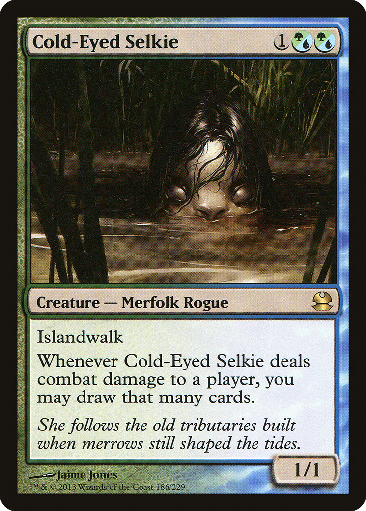 Cold-Eyed Selkie (186) Foil - Modern Masters