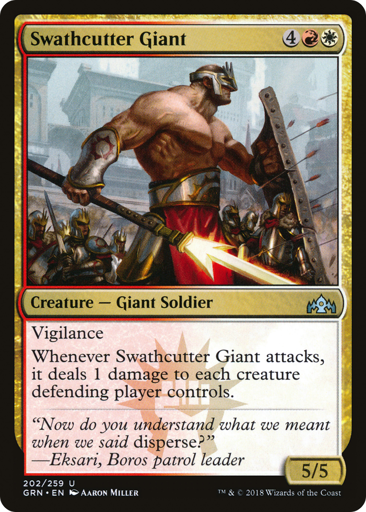 Swathcutter Giant (202) - Guilds of Ravnica