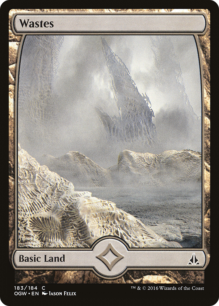 Wastes – Full Art (183) Foil - Oath of the Gatewatch
