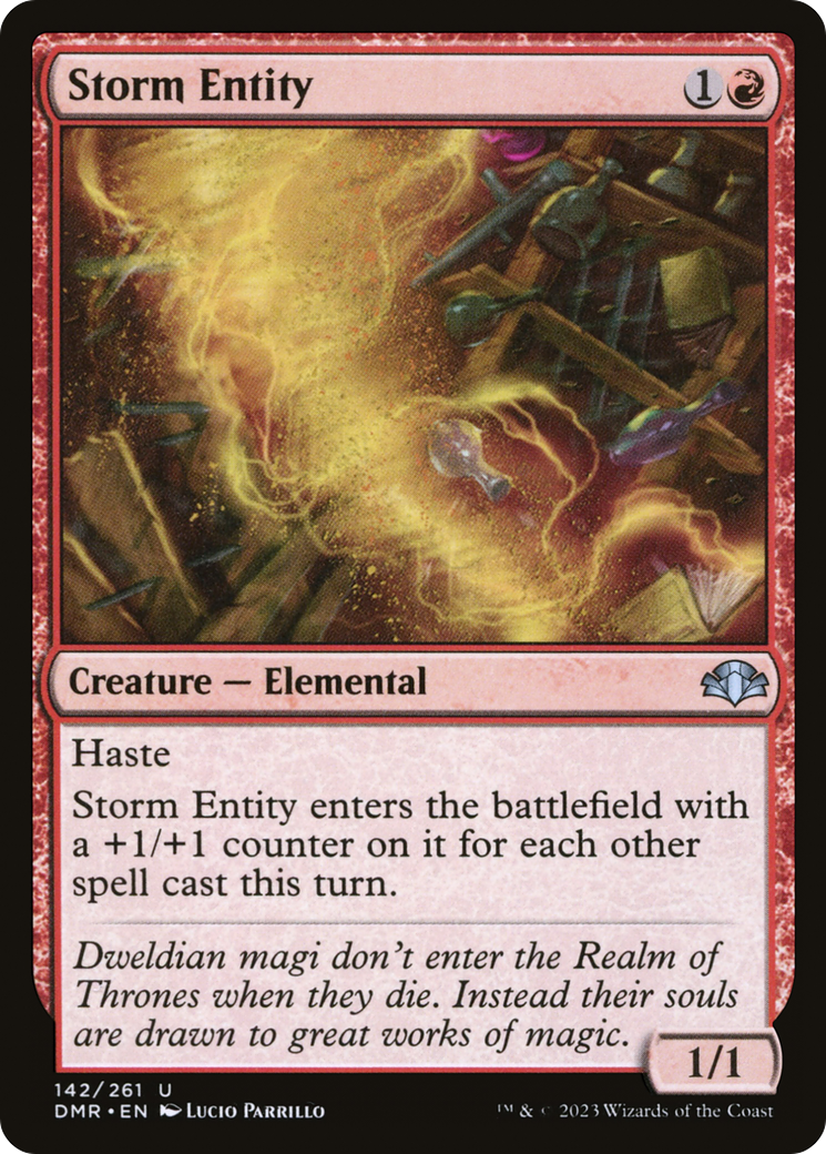Storm Entity (142) - Dominaria Remastered