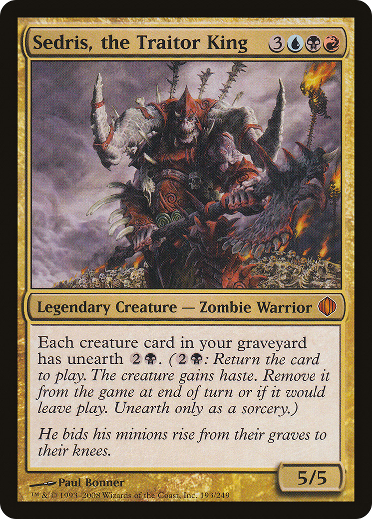Sedris, the Traitor King (193) - Shards of Alara