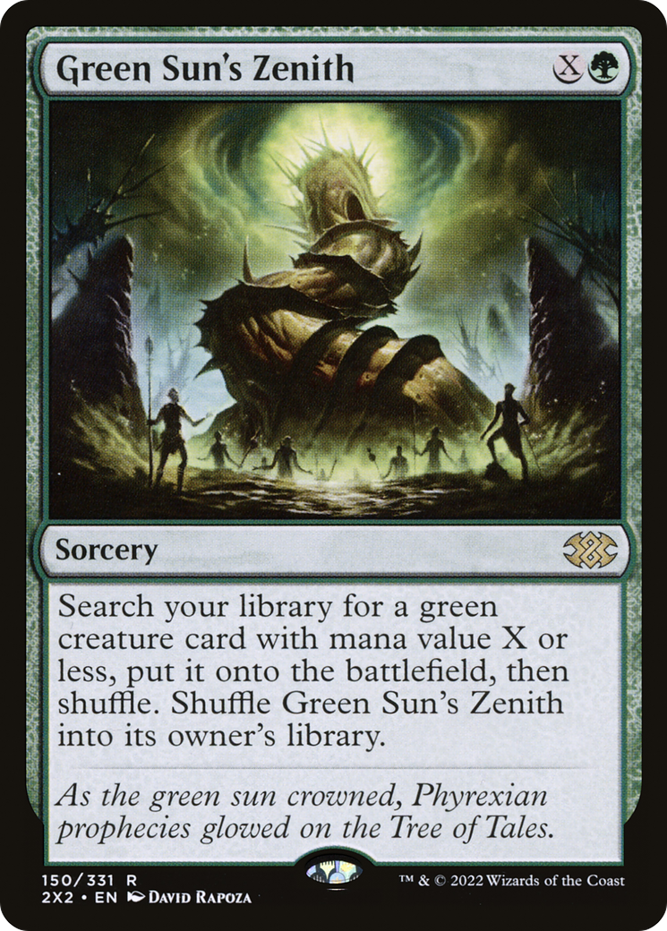 Green Sun's Zenith (150) - Double Masters 2022