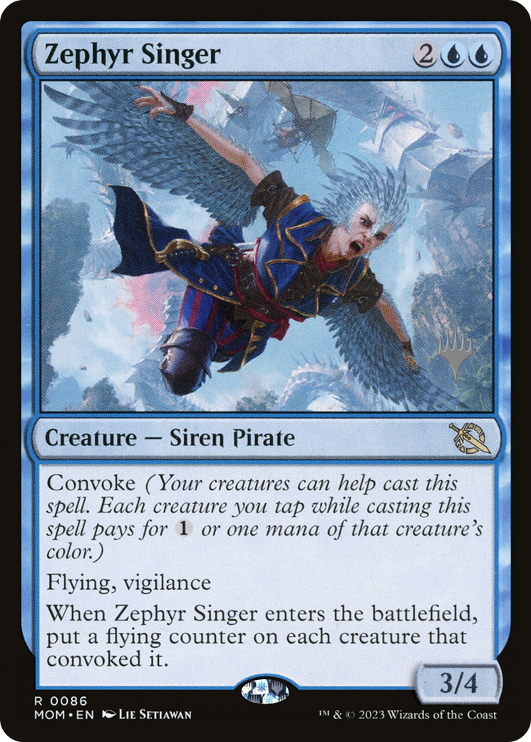 Zephyr Singer (086) - March of the Machine Promos