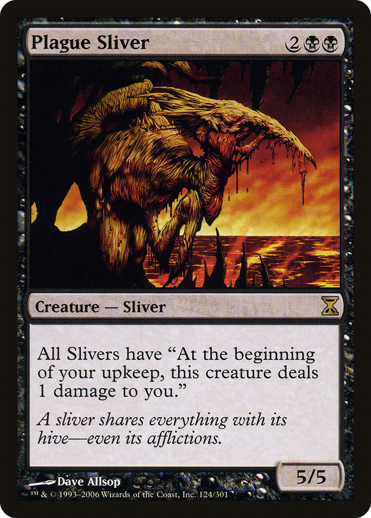 Plague Sliver (124) - Time Spiral