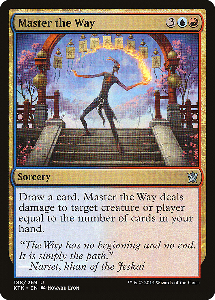 Master the Way (188) Foil - Khans of Tarkir
