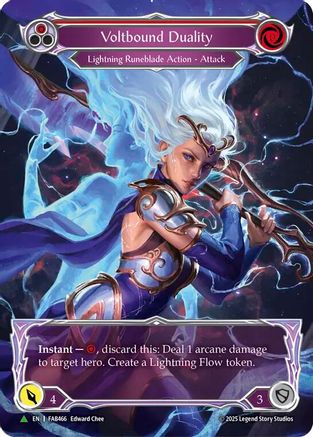 Voltbound Duality (Marvel) (FAB466) Cold Foil - Flesh and Blood: Promo Cards