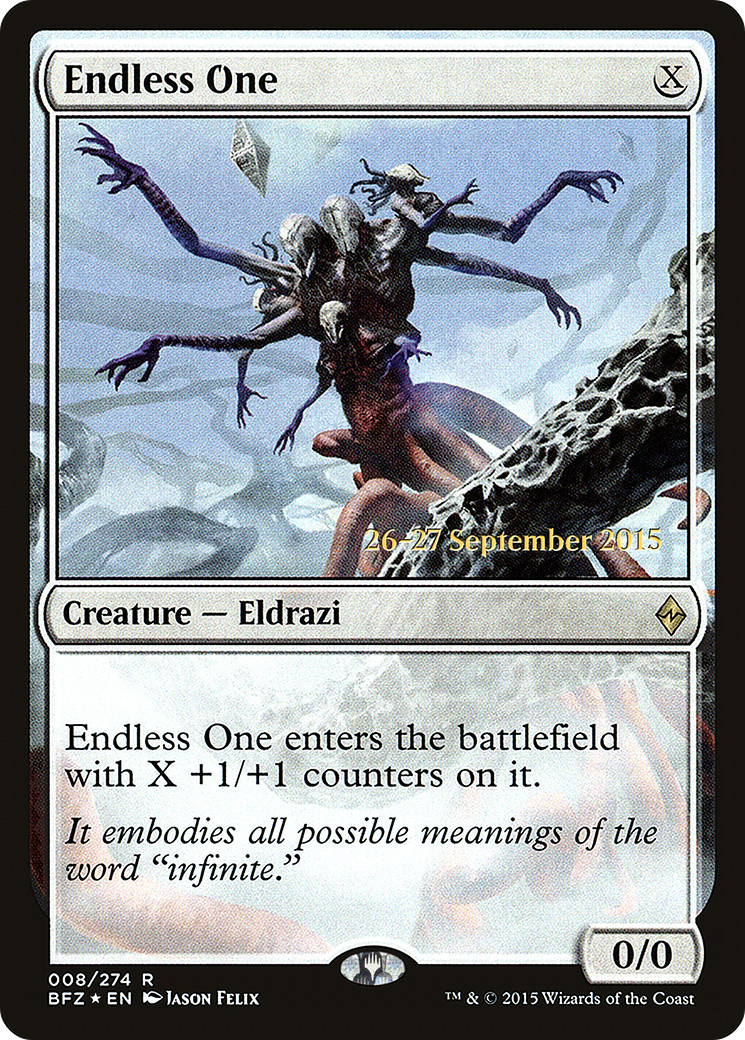 Endless One (008) Foil - Battle for Zendikar Promos