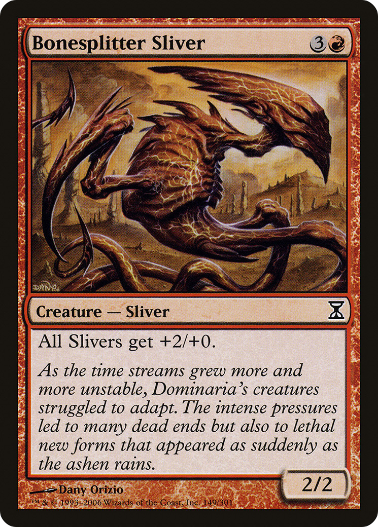 Bonesplitter Sliver (149) - Time Spiral