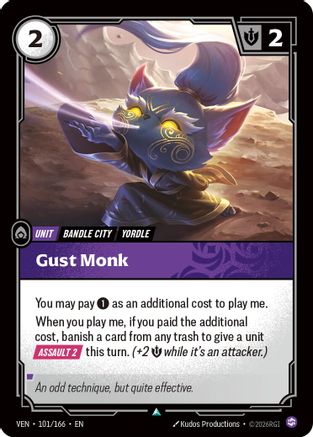 Gust Monk (101) - Vendetta