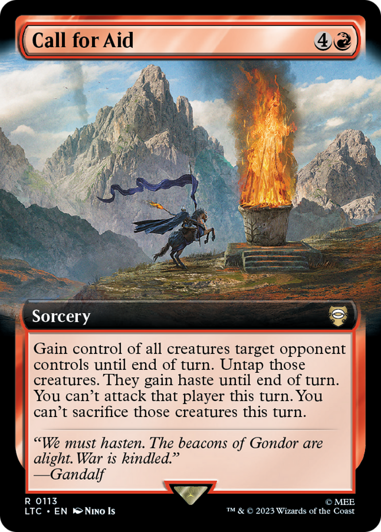 Call for Aid (Extended Art) (113) - Tales of Middle-earth Commander