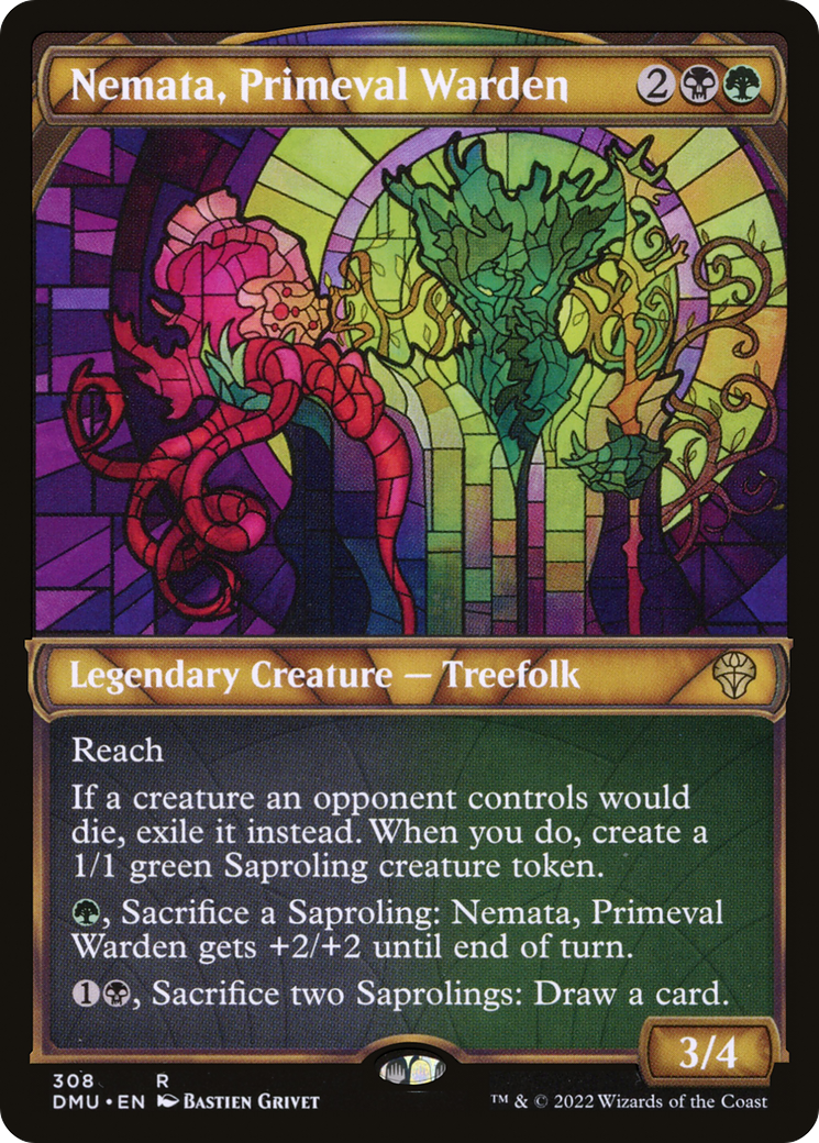 Nemata, Primeval Warden (Showcase) (308) - Dominaria United
