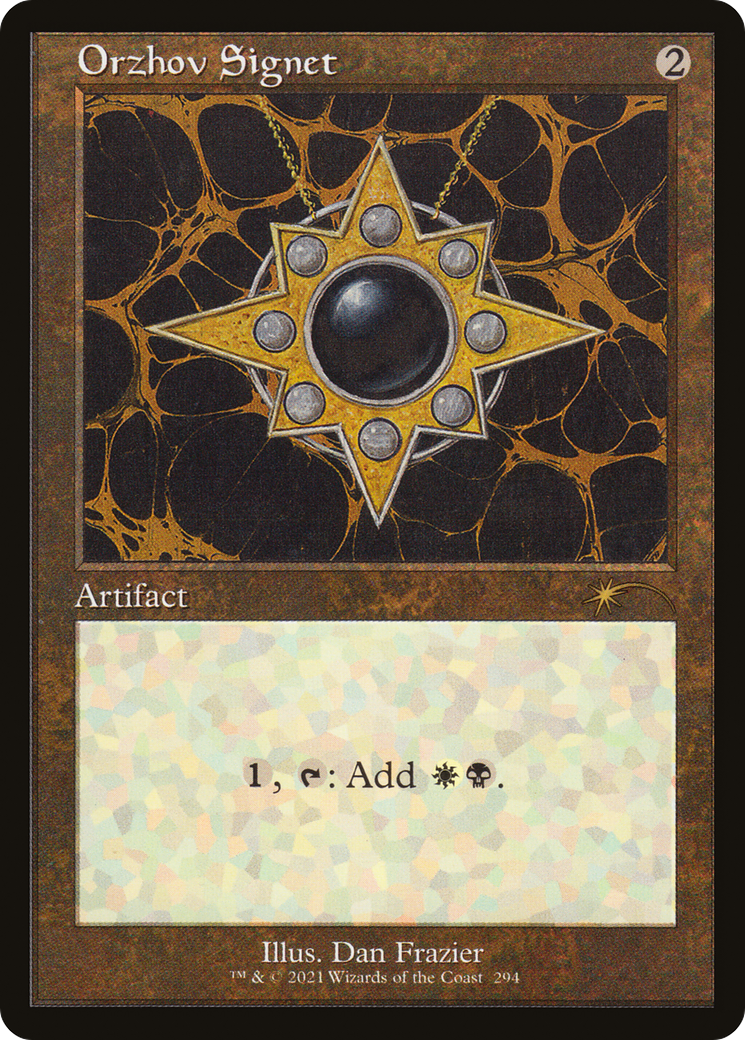 Orzhov Signet (Retro) (294) - Secret Lair Drop