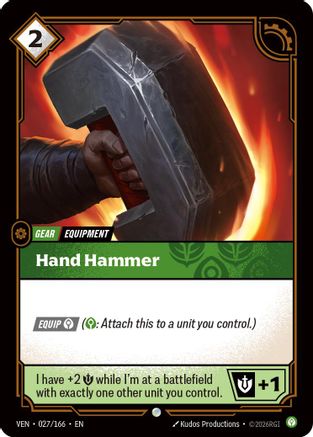 Hand Hammer (027) - Vendetta