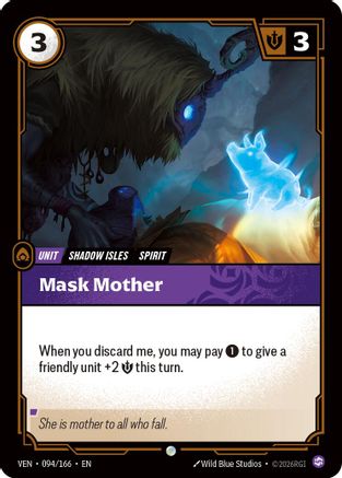 Mask Mother (094) - Vendetta