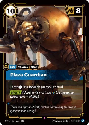 Plaza Guardian (064) Foil - Vendetta