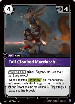 Tail-Cloaked Matriarch (104) - Vendetta