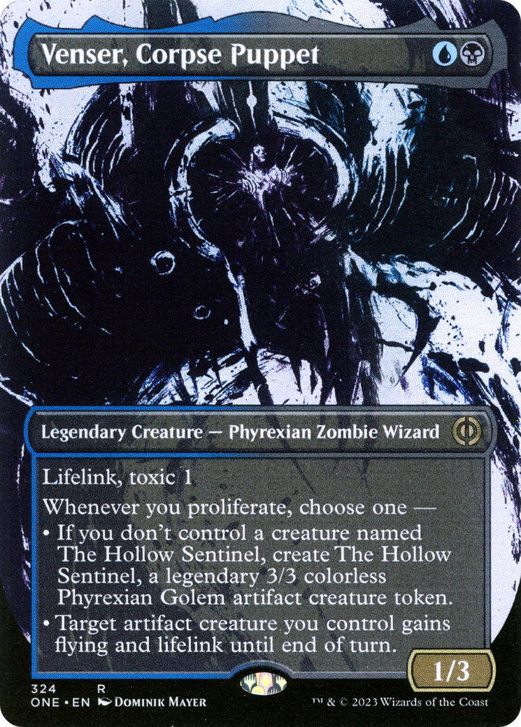 Venser, Corpse Puppet (Showcase) (324) Foil - Phyrexia: All Will Be One