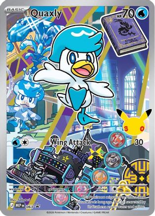 Quaxly (63) Holofoil - Black Star Promos