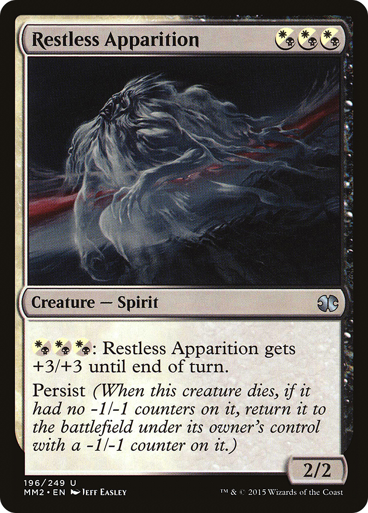 Restless Apparition (196) - Modern Masters 2015