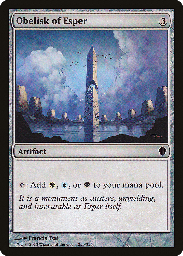 Obelisk of Esper (250) - Commander 2013