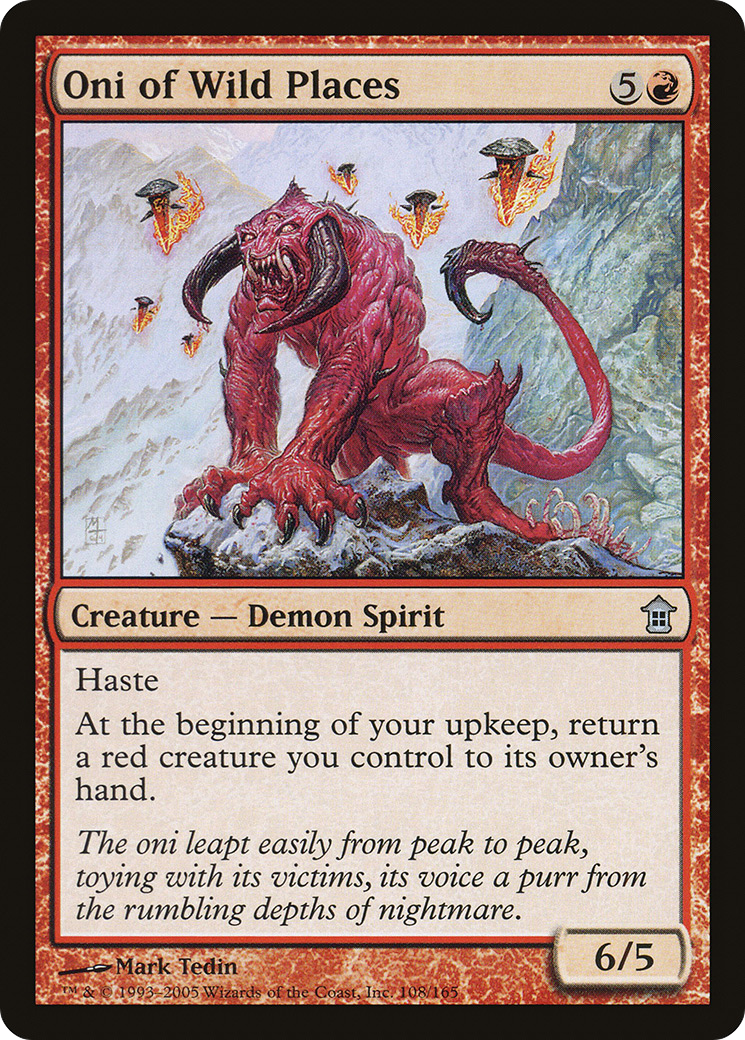 Oni of Wild Places (108) - Saviors of Kamigawa