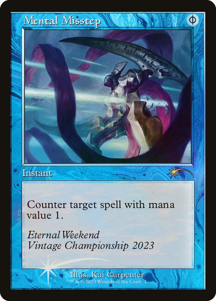 Mental Misstep(Eternal Weekend 2023 Promo) (Retro) (001) Foil - Eternal Weekend
