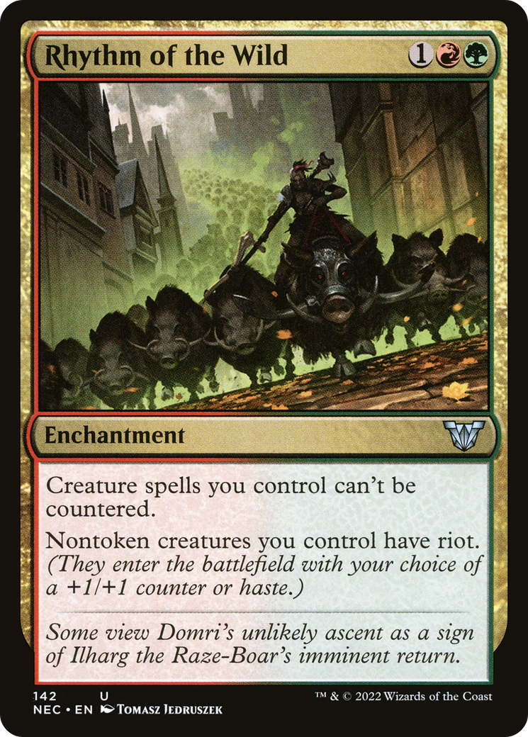 Rhythm of the Wild (142) - Neon Dynasty Commander