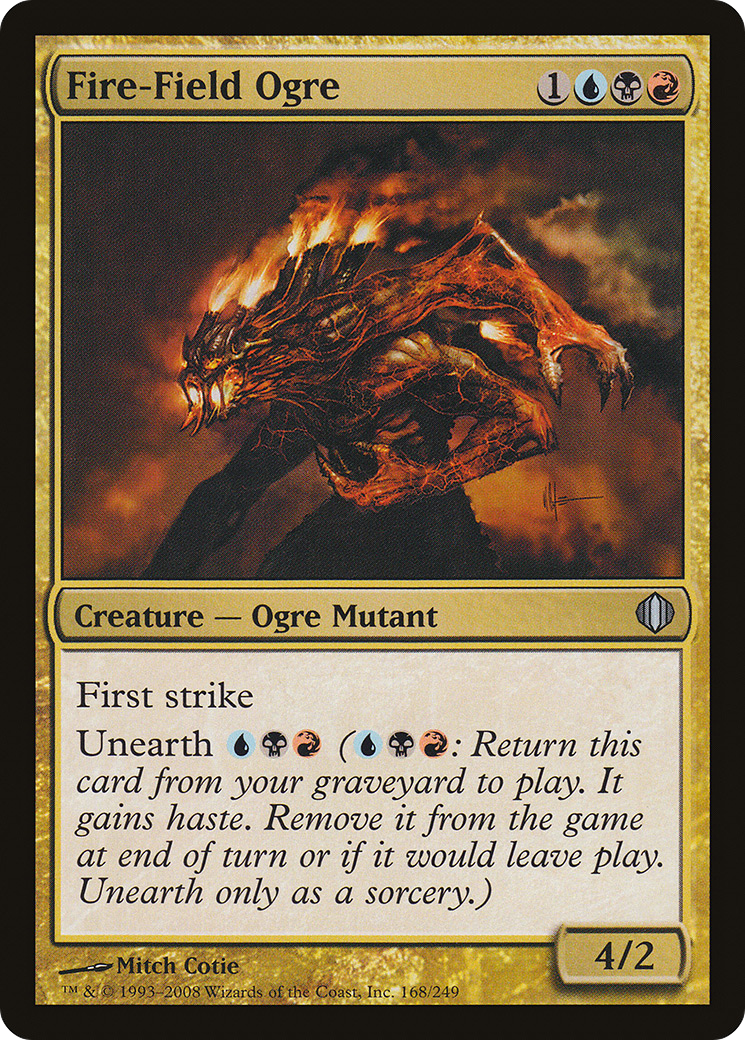 Fire-Field Ogre (168) Foil - Shards of Alara