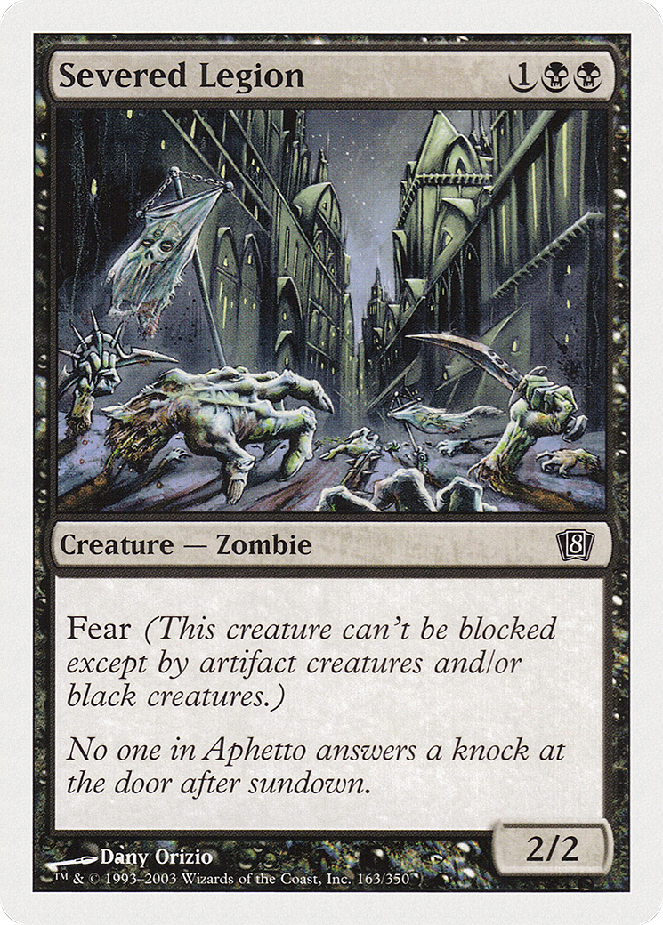 Severed Legion (163) Foil - Eighth Edition