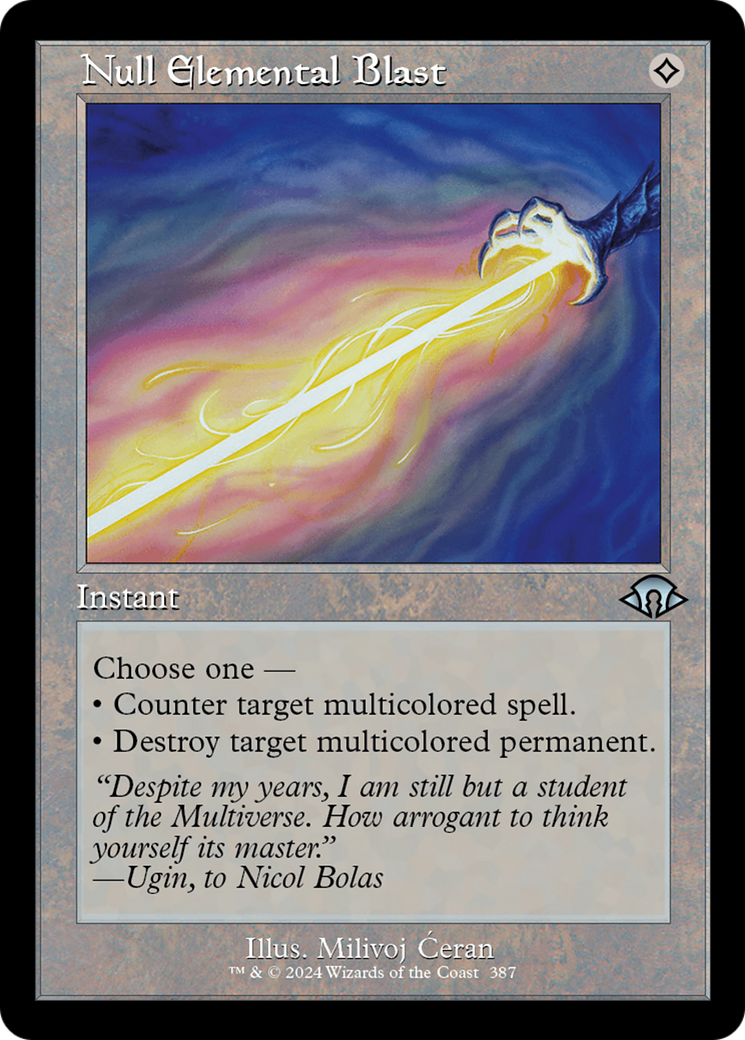 Null Elemental Blast (Retro) (387) - Modern Horizons 3