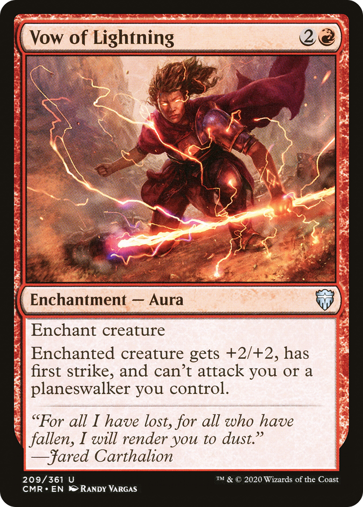 Vow of Lightning (209) - Commander Legends