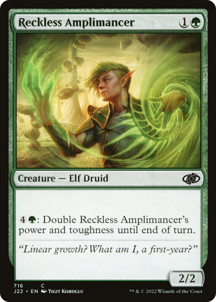 Reckless Amplimancer (716) - Jumpstart 2022