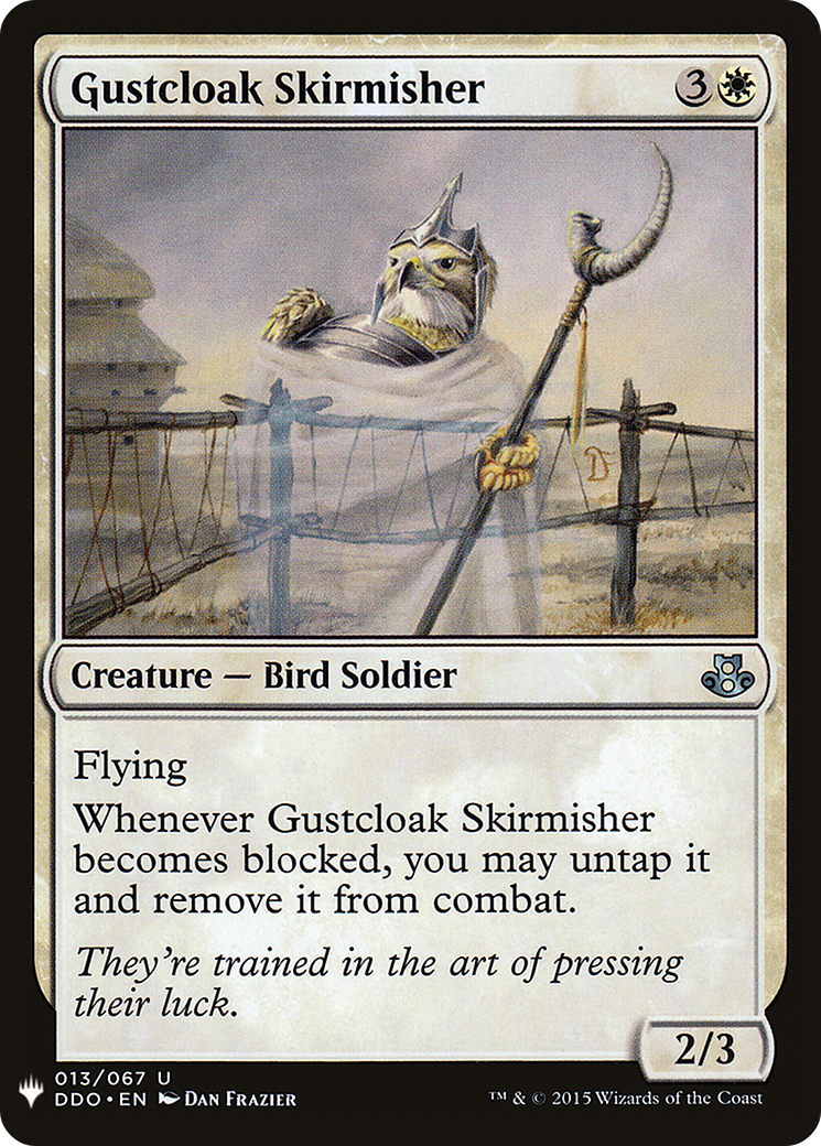 Gustcloak Skirmisher (DDO-13) - The List