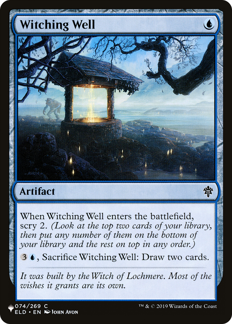 Witching Well (ELD-74) - The List